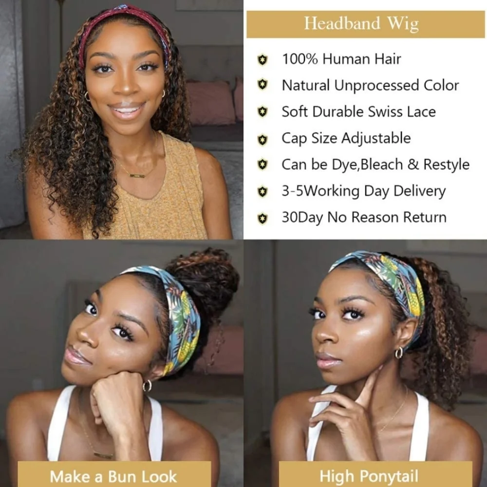 N/A 💖headband wigs